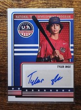 Tyler Inge 2023 Panini USA Baseball Stars & Stripes #NTDP-TI (AU)