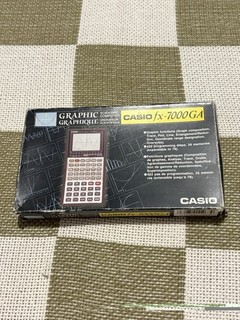 Casio fx 7000GA 1980s World's First Public Graphing Calculator with Case and Box