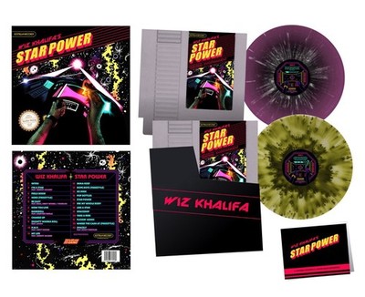 Wiz Khalifa Star Power 15th Anniversary Colored 2x Vinyl Lp First Press Box Set