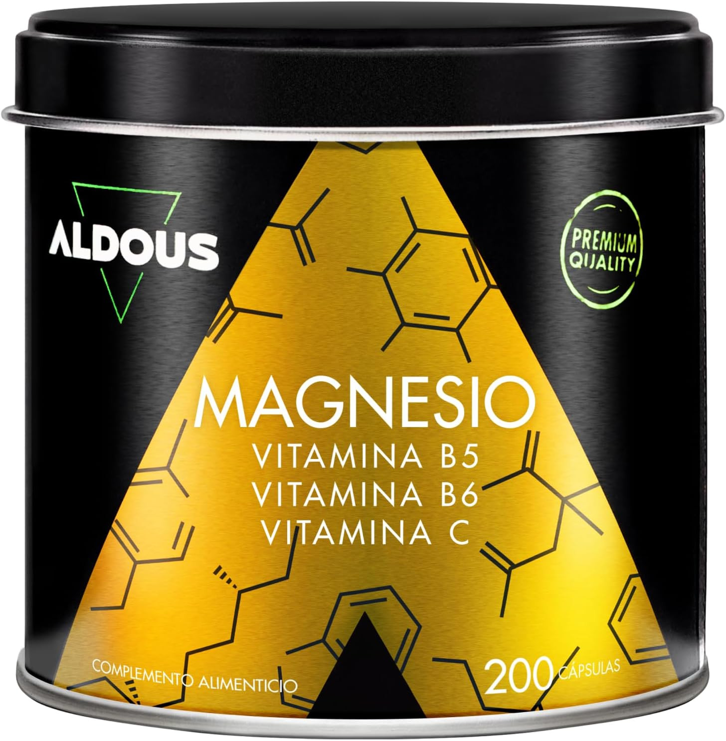 Magnesio Citrato 1500mg Farmaceutico | 450mg Magnesio Puro 200 cps