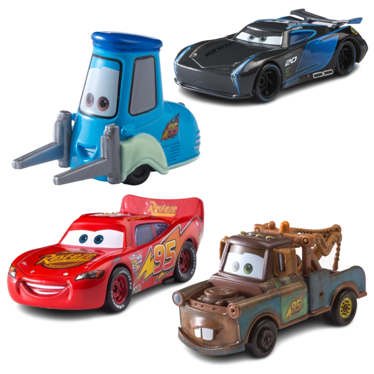 Disney Pixar Cars Lightning McQueen 1:55 Diecast Model Car Toys Gift Kids