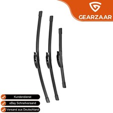 Scheibenwischer + Heckwischer Satz Passend für VW Golf IV 1J1 1997-2005 Gummi