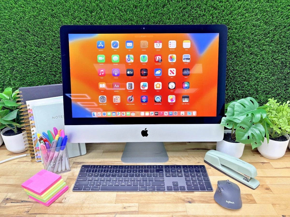 Apple iMac Intel Core i5 7th Gen. 2017 Release Year Apple Desktops