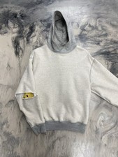 Kapital Fleece Smiley Elbow Hoodie Grey Medium Authentic