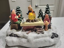 Carole Towne vintage Table Accent campfire