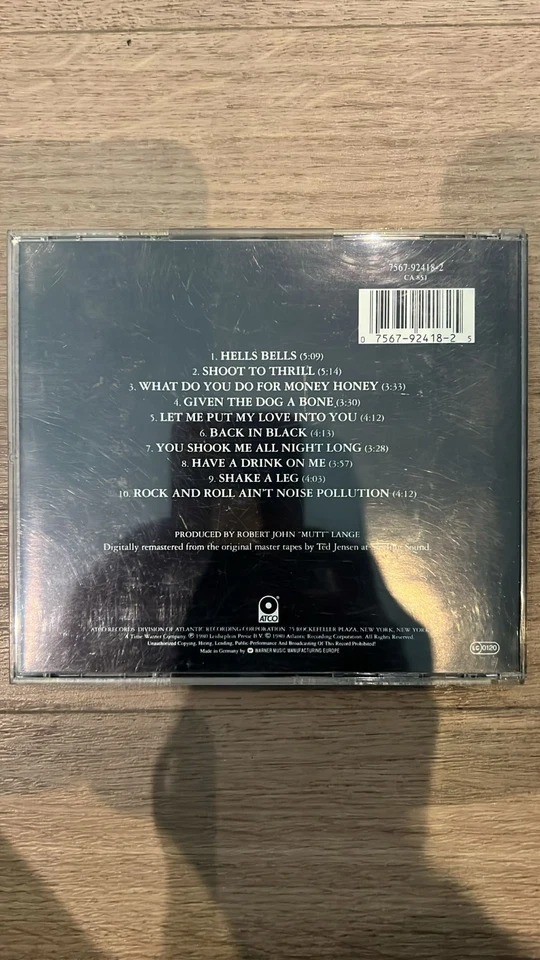 AC/DC - Back In Black CD - Bild 2 von 4