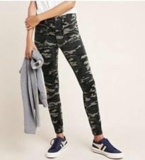 Anthropologie Pilcro High-Rise Camouflage Skinny Jeans 26