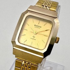 A006 [Batteria sostituita] Orologio da donna rettangolare RADO DiaStar...