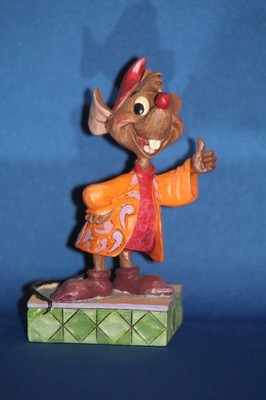 DISNEY VITRINE FIGUR - JAQ - DAUMEN HOCH
