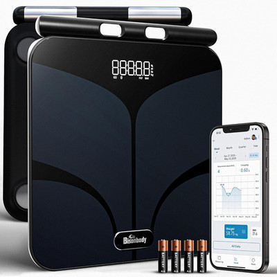 Smart Digital Body Bathroom Scale   29 Health Body Metrics   for Advanced Fitnes