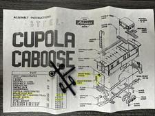 Athearn HO Scale Caboose Parts - 12513 Brake Gear Box  90600 Brake Wheel Set