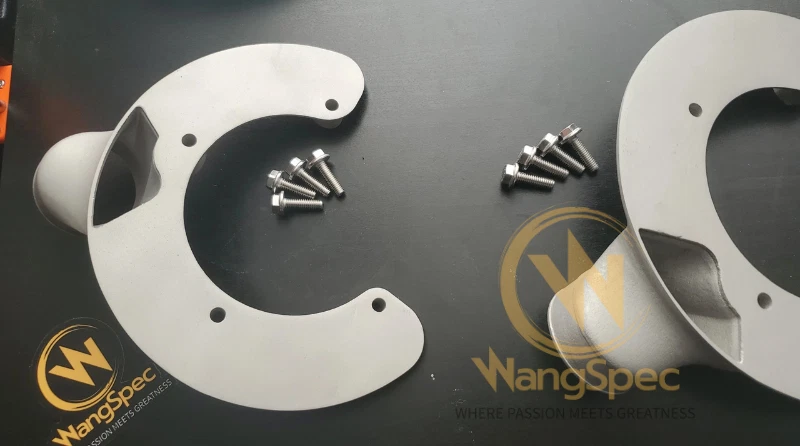 WangSpec Front Brake Duct Shields Pair – Toyota Supra JZA80 / Soarer Z30 SC300 - Image 2 of 4