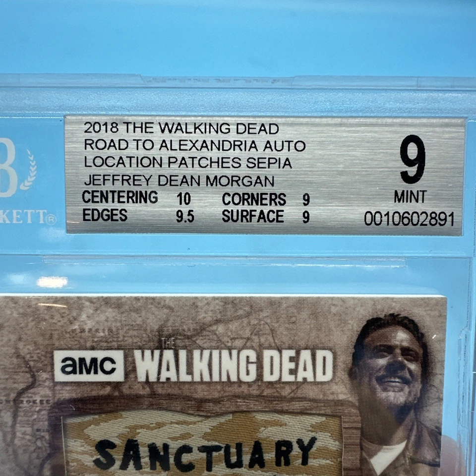 The Walking Dead Negan Toppe Becket Autograph 9/10 9 Mint Road To Alexandria - Image 2 of 4