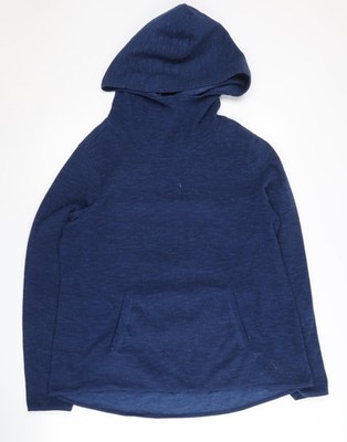 Old Navy Blue Pullover Hoodie Herren UK Größe XL
