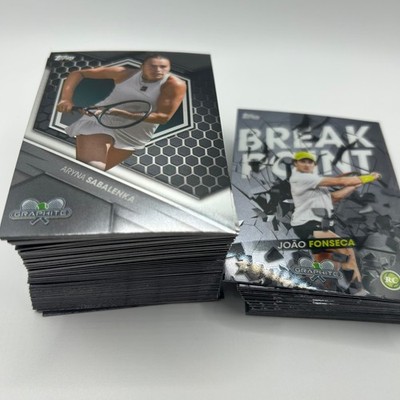 2026 Topps Graphite Tennis - Base, Rookies, and Inserts (Listing #1/2)