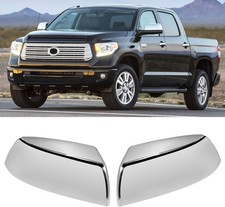 Compatible with Tundra 2007-2021/Sequoia 2007-2021 Mirror Cover Chrome Lef....