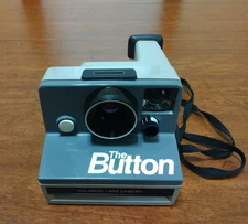 Vintage Polaroid The Button SX-70 One Step Instant Camera Tested