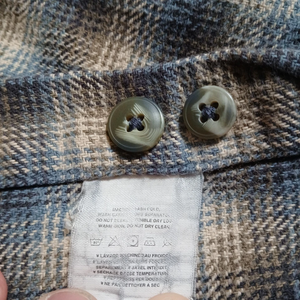 Vintage Patagonia Mens Y2K Heavyweight Organic Cotton Flannel Portugal Size M - Image 4 of 4