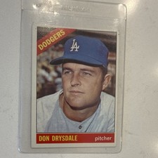 Don Drysdale Cards and Autographed Memorabilia Guide 4