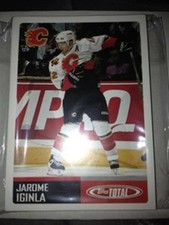 2002-03 Topps Total Calgary Flames Team Set Chuck Kobasew RC 16+insert checklist