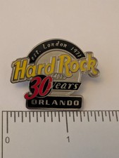 Hard Rock Cafe:   Orlando  30 Years Badge / Button