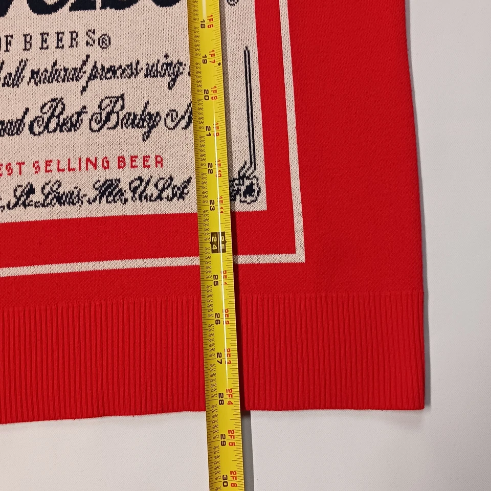 Suéter Budweiser Talla XL Clásico Sello Vintage Foto 4 de 4