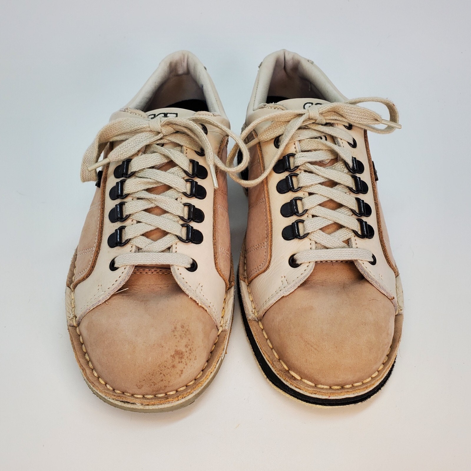&ndash; Size 8.5m &ndash; Two-tone Beige/light Tan &ndash; Right-handed