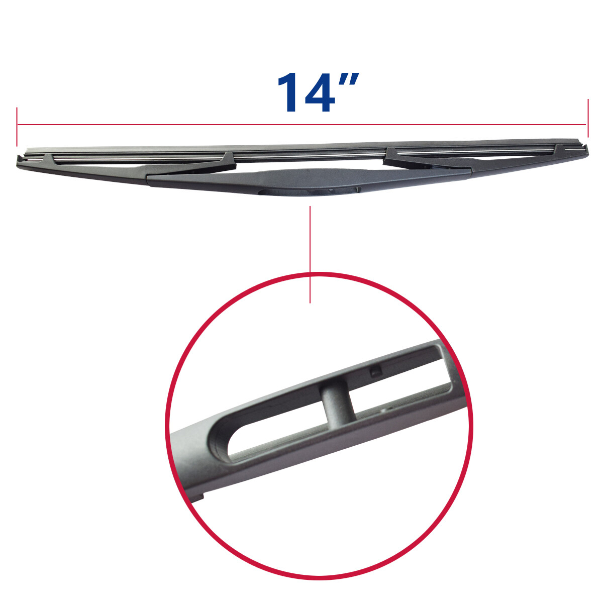 14" Car Rear Windshield Wiper Blade Fits For 2011 2017 Honda Odyssey eBay