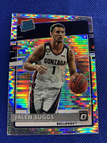 2021 #203 Jalen Suggs Chronicles Donruss Optic Draft Picks Rated Rookie Pulsar - Picture 1 of 2
