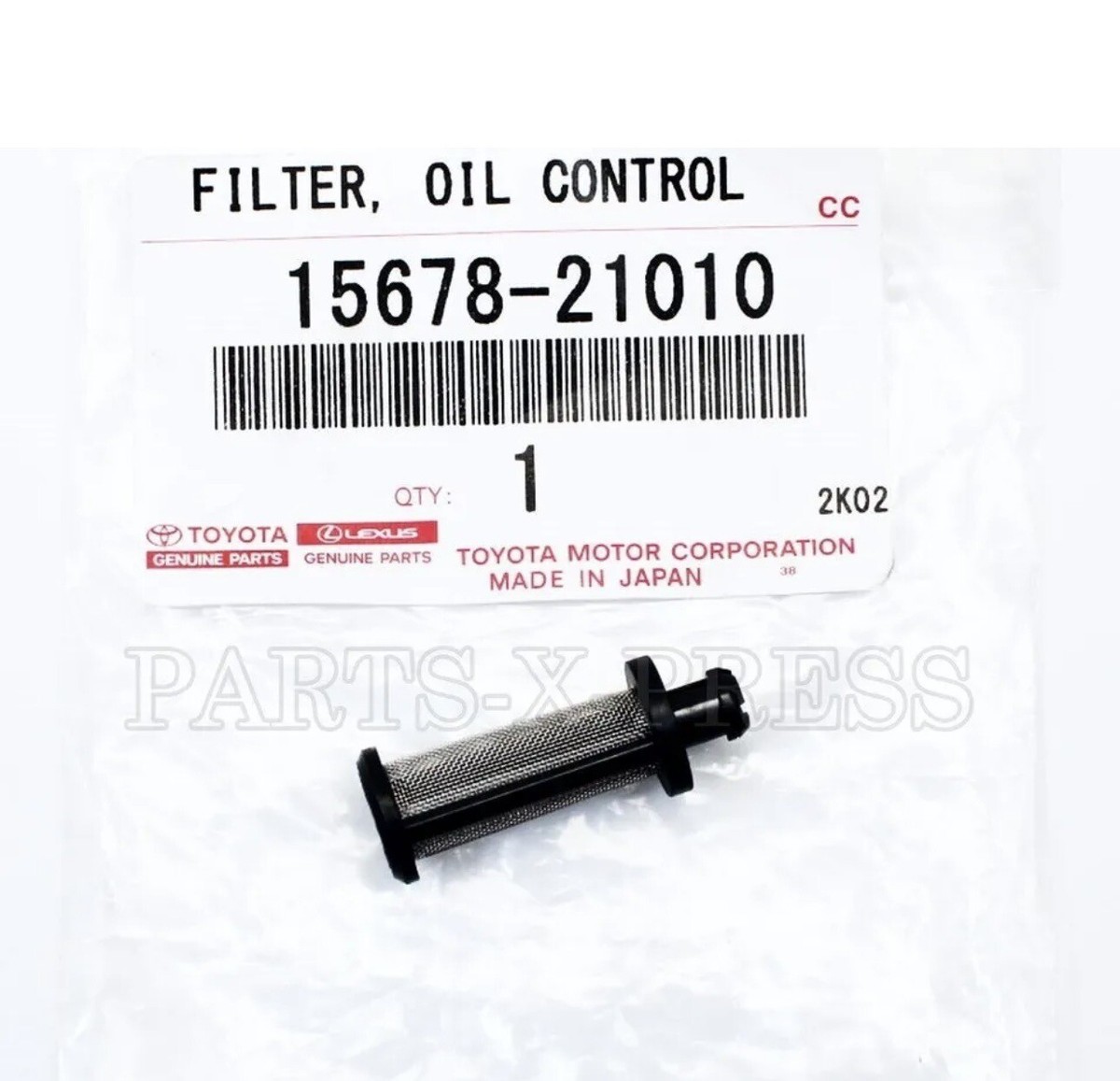 OIL CONTROL VALVE FILTER YARIS 1NZFE TACOMA 2TRFE MATRIX 1ZZFE