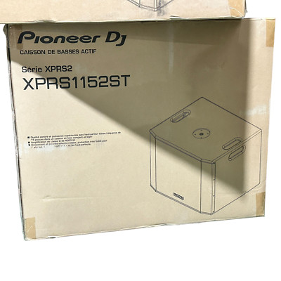 Pioneer Active Subwoofer Reflex-Loaded with Threaded Pole Mount DJ XPRS1152ST 15