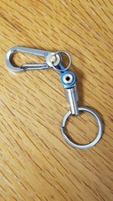 Titanium Carabiner, Snap Spring Hook, EDC Keychain, Key Ring, 3.5  /88.9mm