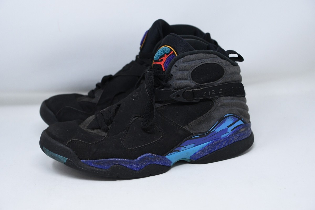 Nike Air Jordan 8 Retro Aqua 305381-025 Sneakers Mens 11.5 - 2015