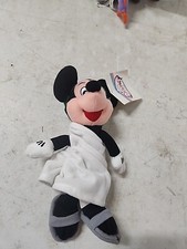 Toga Mickey Mouse 9" Mini Bean Bag Plush Toy Disney Store Stuffed Animal