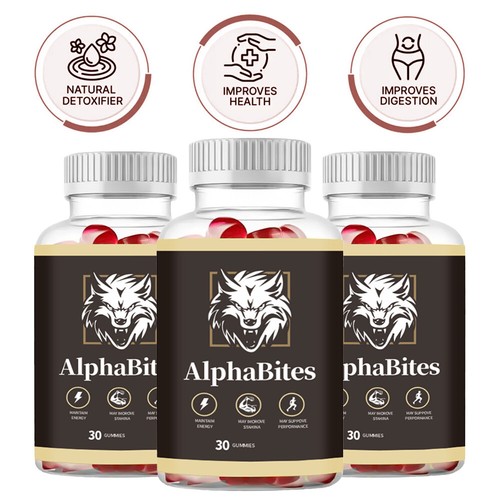 Gominolas Alpha Bites masculinas para hombre soporte de rendimiento alfabites (30 gomitas) - Imagen 5 de 24