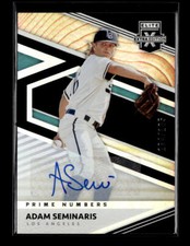 2020 Panini Elite Extra #148 Adam Seminaris Prime Numbers A Signatures #/185