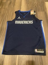 Dallas Mavericks Nike Dri Fit Swingman NBA Replica Game Jersey Adult Large New
