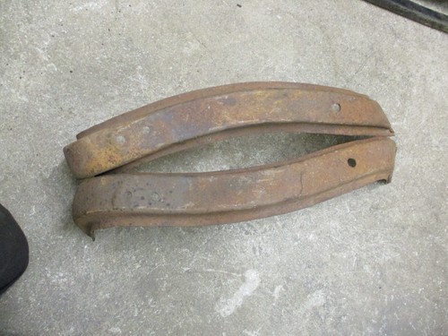 1947-1953 CHEVROLET 3100 PICKUP TRUCK FRONT FENDER BRACKETS BRACES OEM 3600 3800 - Picture 5 of 6
