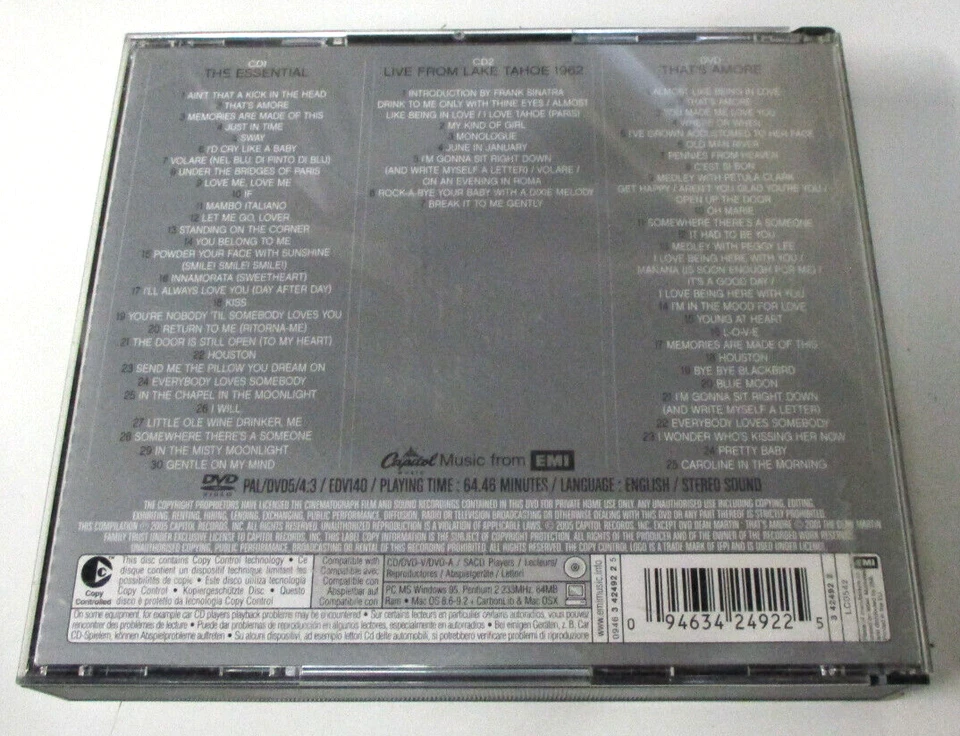 Dino, The Essentail Dean Martin Platinum Edition - 2 CD, 1 DVD Fatbox & Booklet - Image 4 of 4