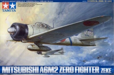 Tamiya 61016 - 1:48 Mitsubishi A6M2 Zero Fighter (Zeke) - Neu