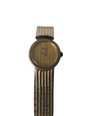 Vintage Seiko Womens Gold Tone Stainless Steel Band Watch 1E20