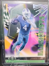 2023 Panini Illusions - Illusionists Emerald #5 James Cook