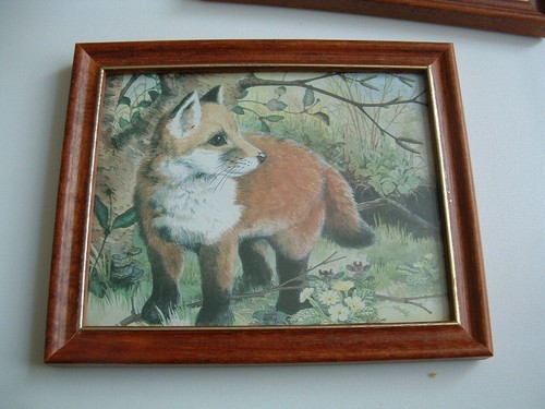 wood and glass country animals picture frames - Picture 5 of 5