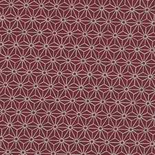 Tissu Japonais Kanoko 45x54 cm Sevenberry Rouge/Blanc Coupon