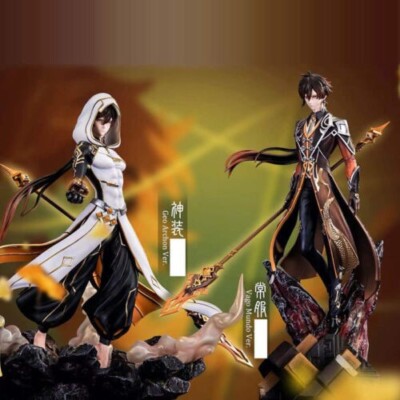 Atlas Studio Genshin Impact Morax Resin Model ZhongLi Statue Pre