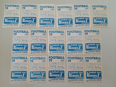 STICKER PANINI FOOT 1978 EQUIPE FCNA NANTES # 163 RECUP REMOVED