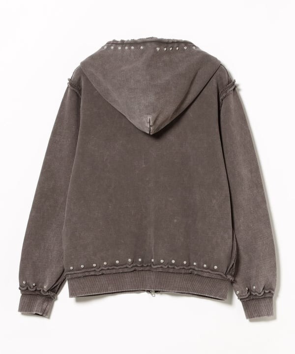 トップス BEAMS FUTURE ARCHIVE / FADE STUDS HOODY BEAMS FUTURE ARCHIVE BEAMS FADE STUDS HOODY (Tops, Hoodies