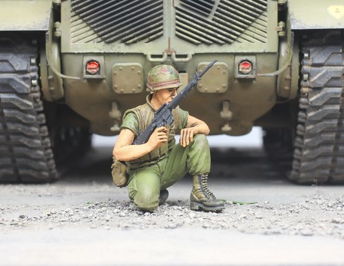 (Pre-Order) Set 06 USMC Fighting Mau Than 1968, Vietnam war 1:35 Pro Built Model - Picture 13 of 22