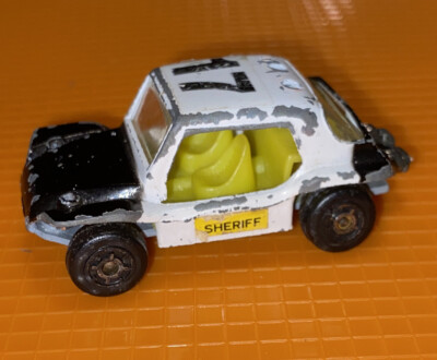 VINTAGE Zee Toys ZYLMEX D23 #17 SHERIFF DUNE BUGGY 1/64
