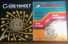 2 Copies GREYSHEET Wholesale / Dealer Pricing Reports on Rare Coins 08/22 09/22
